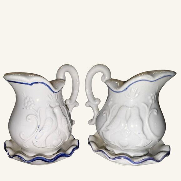 Vintage Inarco Japan Blue Bird Salt & Pepper Shakers | 1960s Ceramic Set - Picture 3 of 8